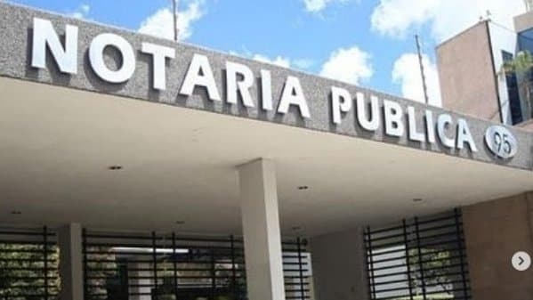 Gestiones ante notaría de Fe Pública